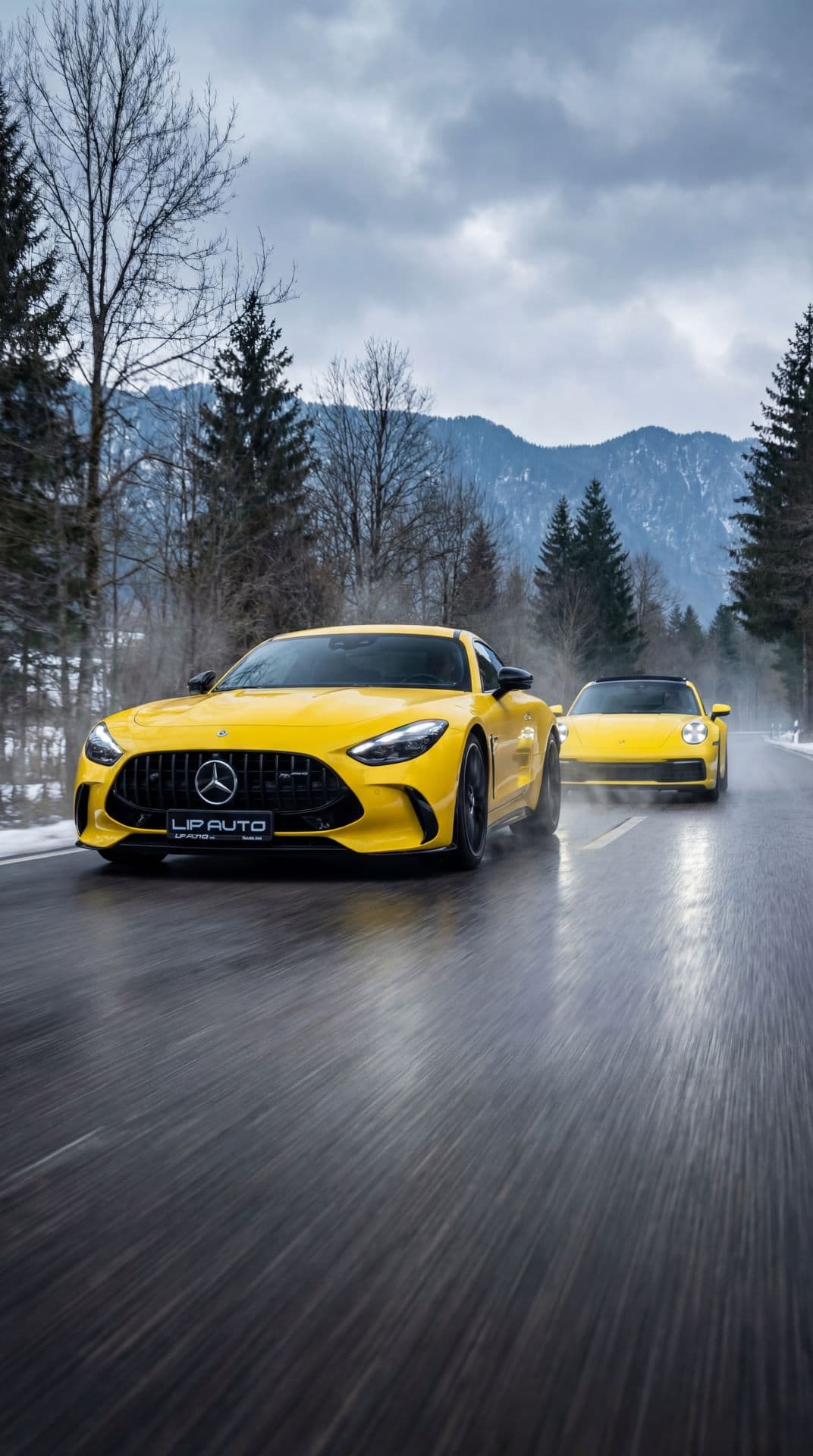 Business handshake over car deal