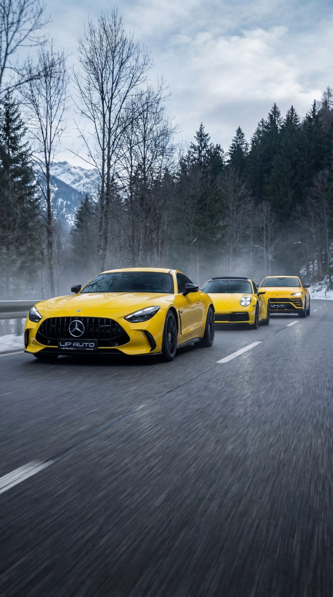 Modern car showroom interior